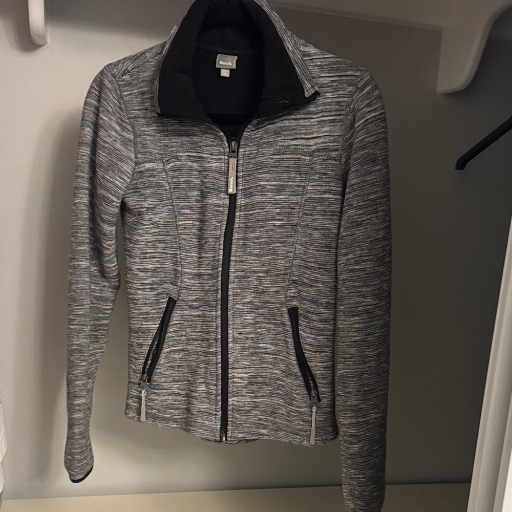 Bench Women's Black and Gray Utility Jacket